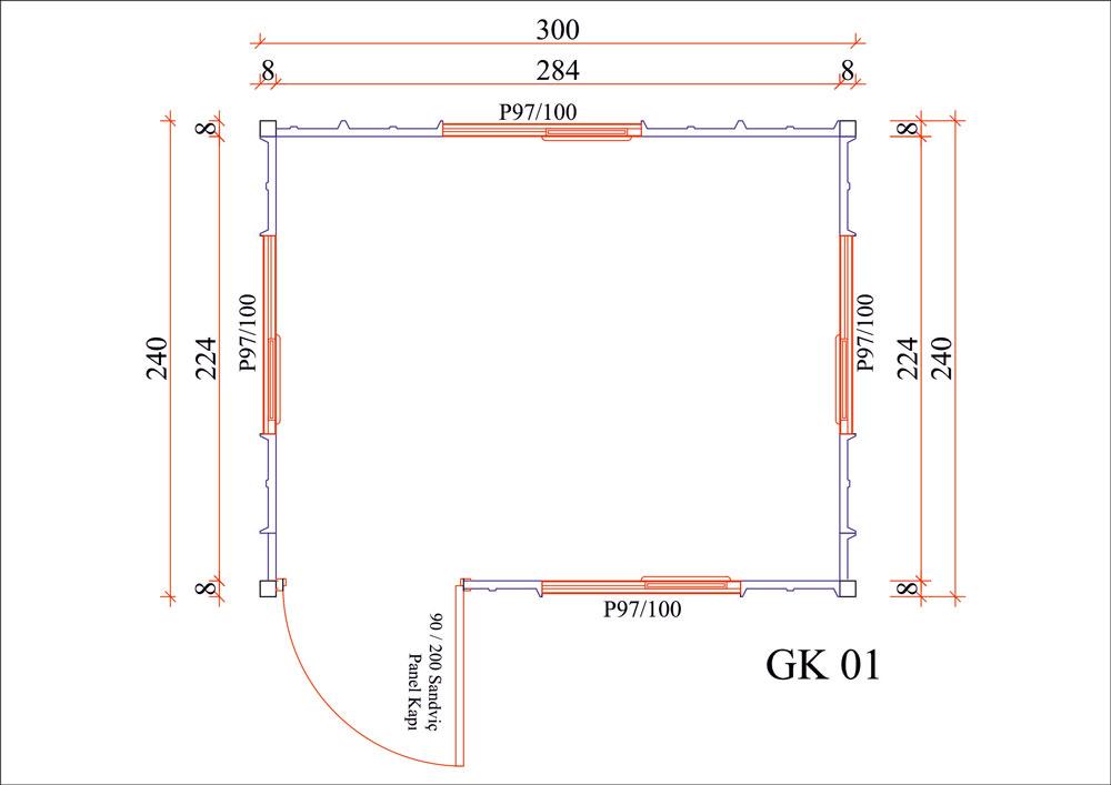 Güvenlik Konteyneri Model 01