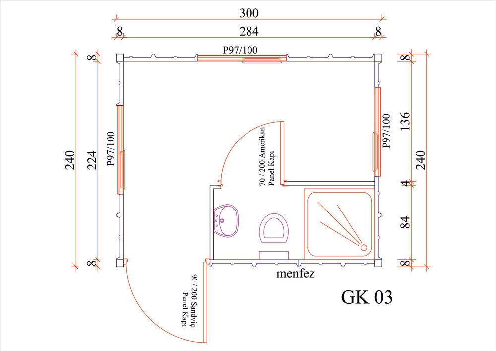 Güvenlik Konteyneri Model 03
